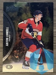 2021-22 Skybox Metal Universe Rookies Spectrum Anton Lundell #187 Rookie RC